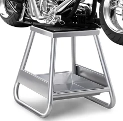 Support pour Moto Support de Panneau pour Moto Motocross Vélo Palan de Maintenance Cric de Levage Capacité de 450kg