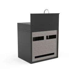 Support évier en acier noir pour cuisine extérieure Forge Adour