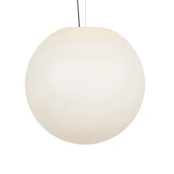 Suspension d'extérieur moderne blanche 77 cm IP65 - Nura