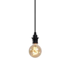 Suspension d'extérieur noire IP44 - Cava
