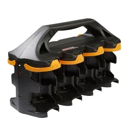 Système de support pour casiers QuestSystem en plastique avec 4 compartiments