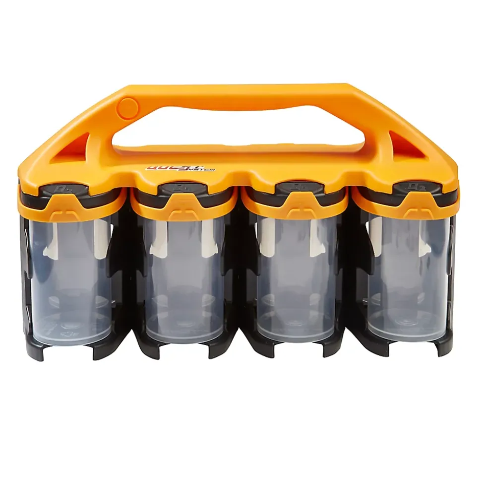 Système de support pour casiers QuestSystem en plastique avec 8 compartiments