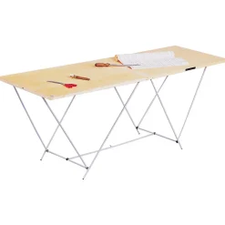 Table à tapisser pin massif 198 x 58,8 x 2 cm