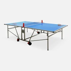 Table de ping pong OUTDOOR. avec 2 raquettes et 3 balles. pour utilisation extérieure + Housse en PVC