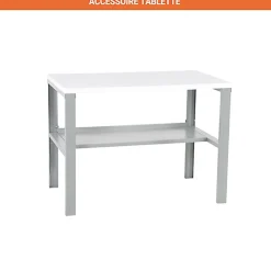 Table de travail pour entrepôt et centre de distribution - Longueur 1800mm - Charge max 250kg - BASIC180