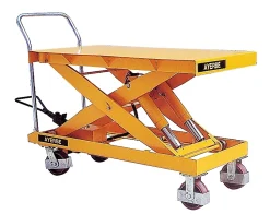 Table hydraulique manuelle 1000 kg, 1006x550 mm, élévation 1000 mm