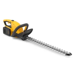 Taille-haie sans fil avec batterie 2 x 20V - longueur de la lame 54 cm - écartement des dents 30 mm - Stiga 300E Kit