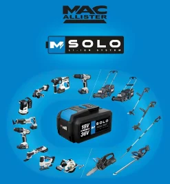 Taille-haie sur perche sans fil sur batterie Mac Allister SOLO 18V 2AH 45cm