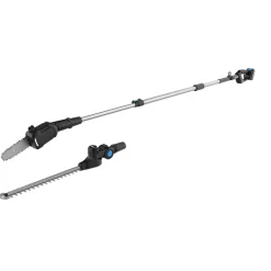 Taille-haies sur perche sans fil avec batterie 18 V / 2,0 Ah L. 8,5 cm Mac Allister
