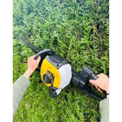 Taille-Haies Thermique 25cc NEMURA - Coupe de 75cm - Poignée Inclinable