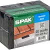Tampon protecteur pour terrasse Spax H.8mm x P.20mm