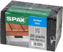 Tampon protecteur pour terrasse Spax H.8mm x P.20mm