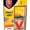 Tapette en bois souris Protect Expert (2 pièces)