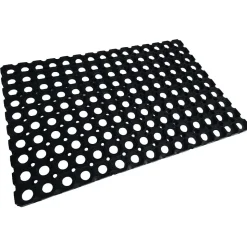 Tapis caillebotis caoutchouc épaisseur 17mm 80x120cm - IDS - M10