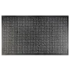 Tapis en caoutchouc perforé Caoutchouc naturel Noir 90 x 150 cm - Floordirekt