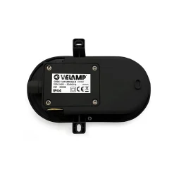 TARTARUGA: Hublot ovale à LED intégrés 6W noir. IP44