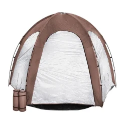 Tente dôme abri de piscine et spa - 3.4m x 3.9m H2.2m