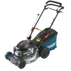 Tondeuse thermique 145 cm³ - largeur de coupe 46 cm - hauteur de coupe 25 à 75 mm - bac 65 L Erbauer ELMP145SP46