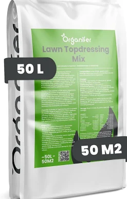 Topdressing pour Gazon - Mix avec Mycorhizes et Rhizobactéries - 50 Litres - Organifer