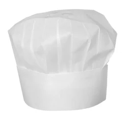 Toque chef - 10 unités Blanc 600x(H)230 mm - Hendi