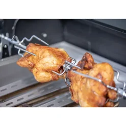 Tourne-broche avec moteur 230V Campingaz