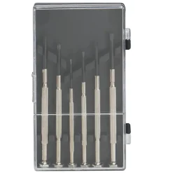 Tournevis de précisions - 6 pièces, en coffret