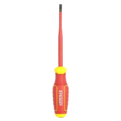 Tournevis d'électricien VDE plat SL125 x 5.5 Erbauer