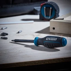 Tournevis embout magnétique Erbauer 18 cm