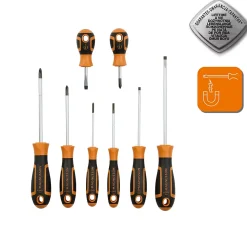 Tournevis Magnusson acier au carbone vendu par 8 pièces