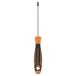 Tournevis plat Magnusson 100 x 4mm noir et orange