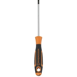Tournevis plat Magnusson 100 x 4mm noir et orange