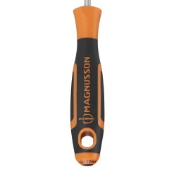 Tournevis plat Magnusson 100 x 4mm noir et orange