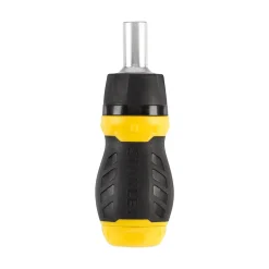 Tournevis porte-embout boule bi-matière Stanley + 5 embouts