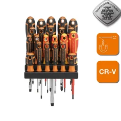 Tournevis standard Magnusson - 22 pièces