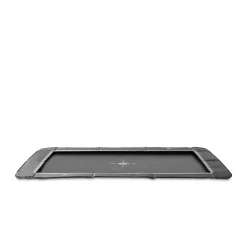 Trampoline de sport enterré au niveau du sol EXIT InTerra 244x366cm noir