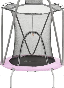 Trampoline Enfant avec Filet de Sécurité Diamètre 137cm - Trampoline Enfant 3-8 ans jusqu'à 25 Kg