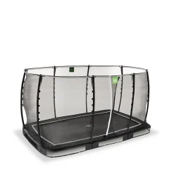 Trampoline enterré EXIT Allure Classic 214x366cm noir