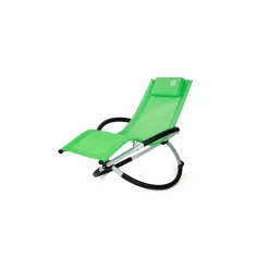 Transat à bascule enfant - O'Kids - Vert - Dimensions : 128 x 65 x 58 cm
