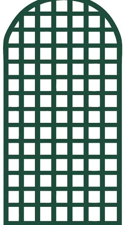 Treillis arche en pin vert 100 x h.197 cm