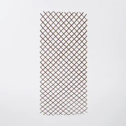 Treillis extensible en saule noir 180 x 90 cm