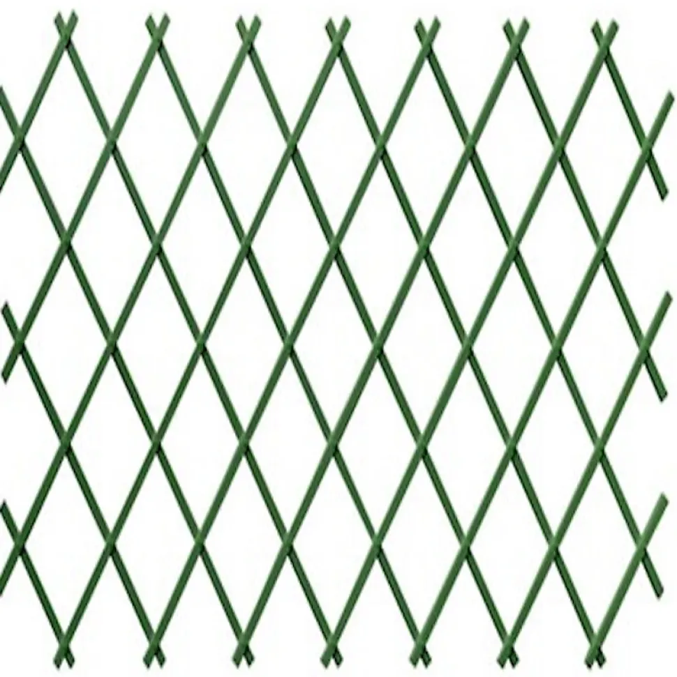 Treillis Plastique 1X2 M Composition 100% PVC Vert Gardien Des Plantes Résistant Decoration Jardin