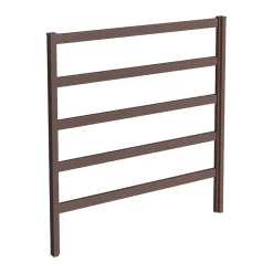 Treillis Timea petit format marron compatible armoire Tessa acier galvanisé