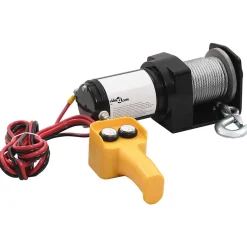 Treuil électrique 12 V 907 kg Télécommande filaire