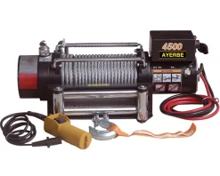 Treuil électrique AY-4500 DC capacité 4500 kg câble 9,2 mm x 28 m
