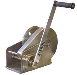 Treuil manuel inox AY-1200 capacité 1200 kg câble 6-8 mm résistant