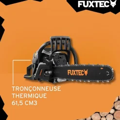 Tronçonneuse thermique - FUXTEC FX-KS262 - 61,5cm3 20 pouces Black Edition