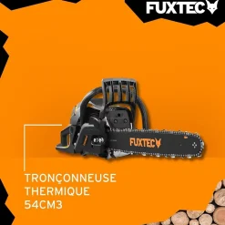 Tronçonneuse thermique - FUXTEC FX-KS255 - 54cm3 18 pouces Black Edition
