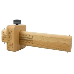 Trusquin de menuisier en bois Fischer Darex l.18.5 cm x L.7.5 cm