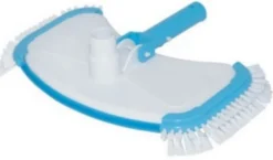 Tête balai papillon + brosses pour manche télescopique