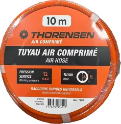 Tuyau air comprimé tressé renforcé 10m Thorensen